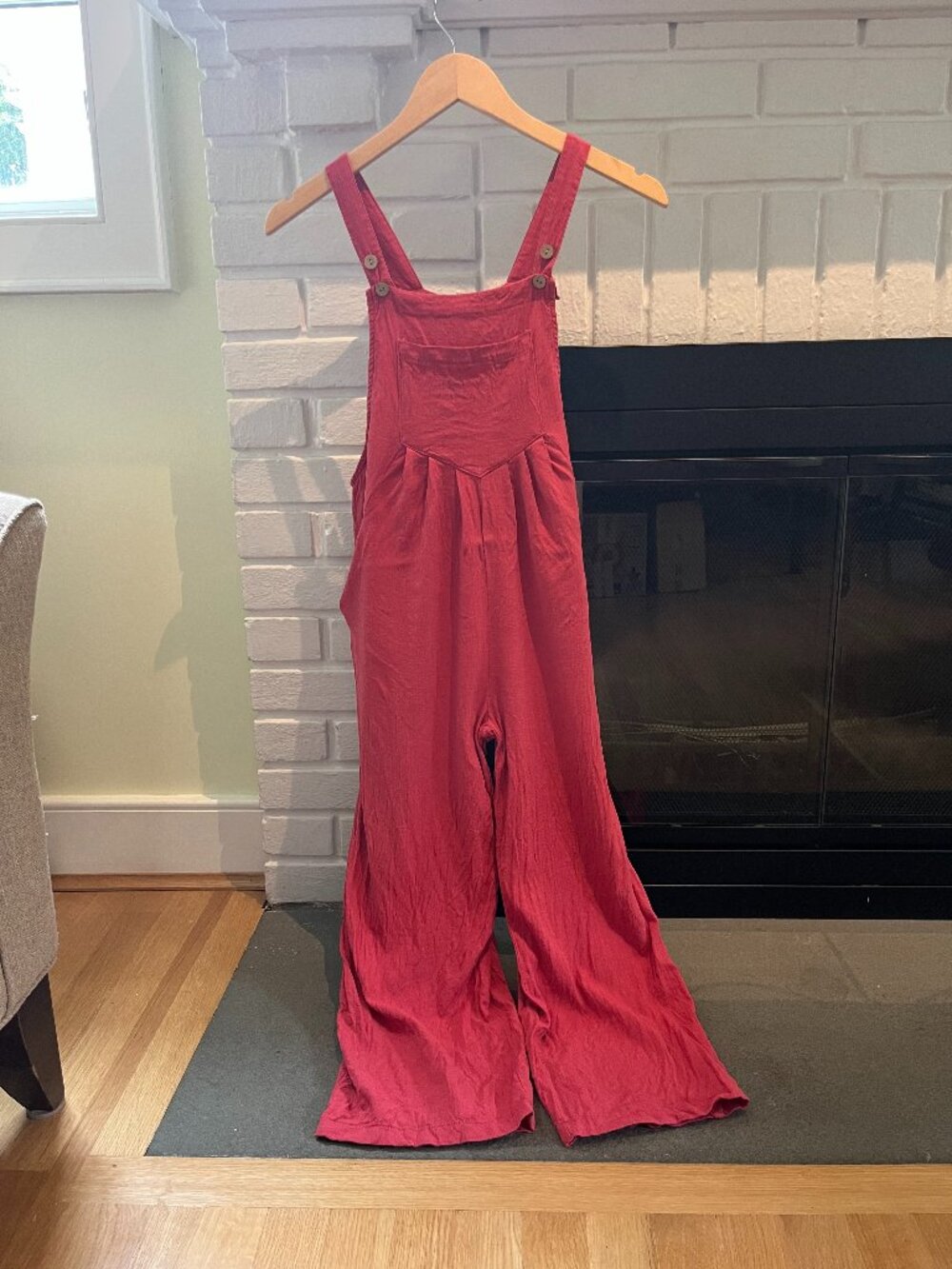 Women's Pink Overalls, Size xxs